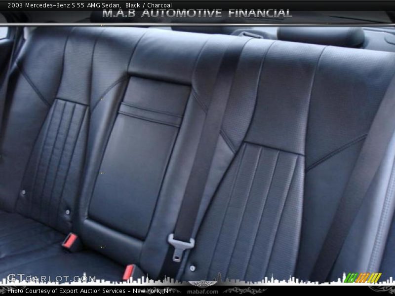 Black / Charcoal 2003 Mercedes-Benz S 55 AMG Sedan