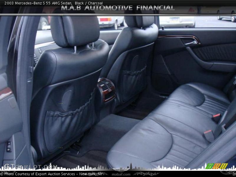 Black / Charcoal 2003 Mercedes-Benz S 55 AMG Sedan