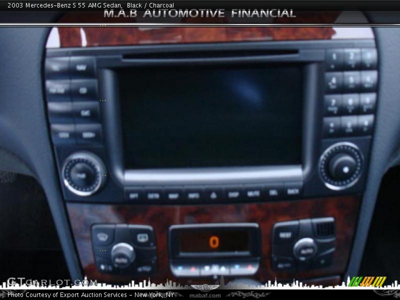 Black / Charcoal 2003 Mercedes-Benz S 55 AMG Sedan