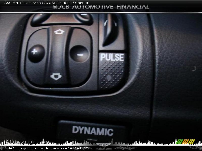 Black / Charcoal 2003 Mercedes-Benz S 55 AMG Sedan