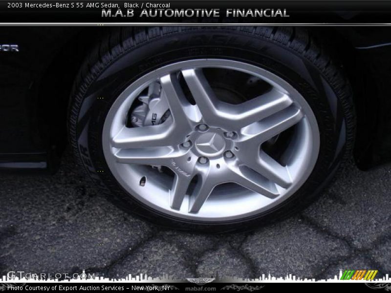 Black / Charcoal 2003 Mercedes-Benz S 55 AMG Sedan