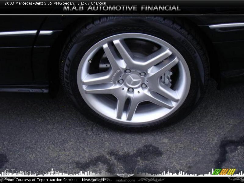 Black / Charcoal 2003 Mercedes-Benz S 55 AMG Sedan