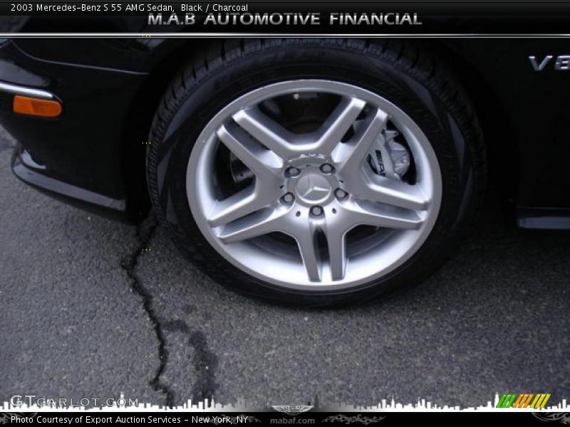 Black / Charcoal 2003 Mercedes-Benz S 55 AMG Sedan