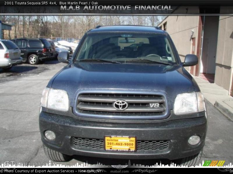 Blue Marlin Pearl / Oak 2001 Toyota Sequoia SR5 4x4