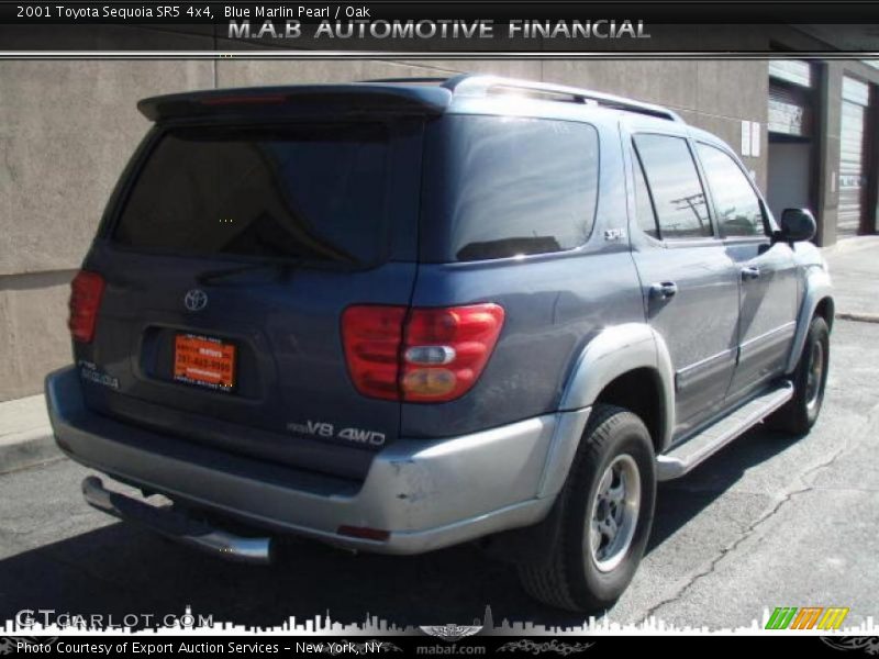 Blue Marlin Pearl / Oak 2001 Toyota Sequoia SR5 4x4