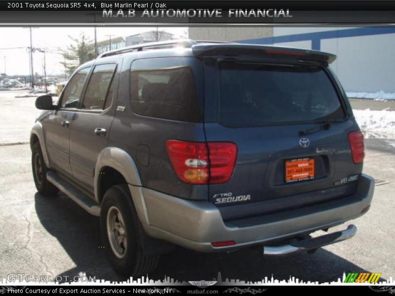 Blue Marlin Pearl / Oak 2001 Toyota Sequoia SR5 4x4