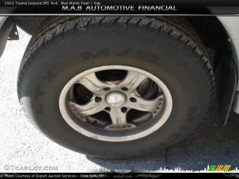 Blue Marlin Pearl / Oak 2001 Toyota Sequoia SR5 4x4