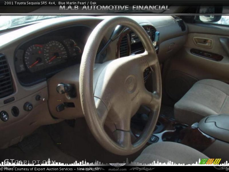 Blue Marlin Pearl / Oak 2001 Toyota Sequoia SR5 4x4