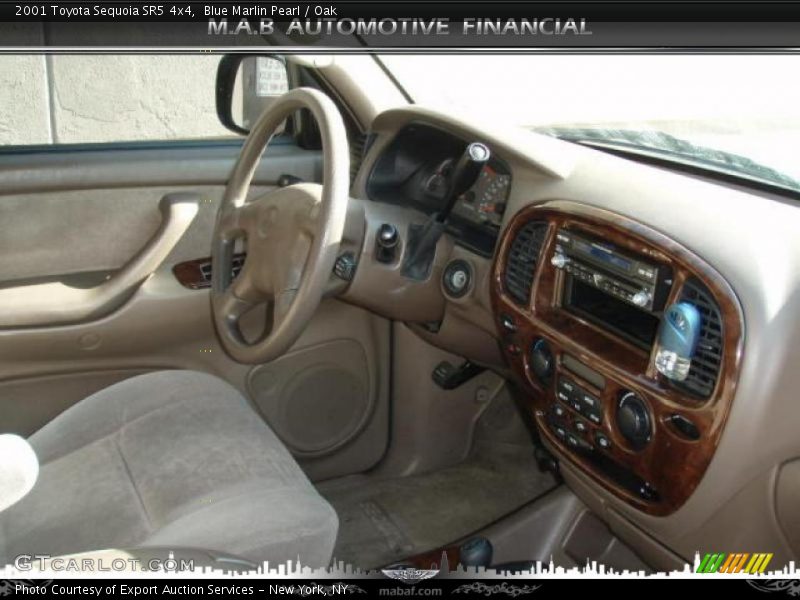 Blue Marlin Pearl / Oak 2001 Toyota Sequoia SR5 4x4
