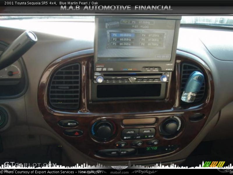 Blue Marlin Pearl / Oak 2001 Toyota Sequoia SR5 4x4
