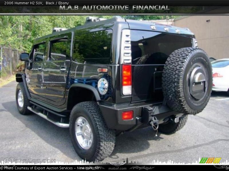 Black / Ebony 2006 Hummer H2 SUV
