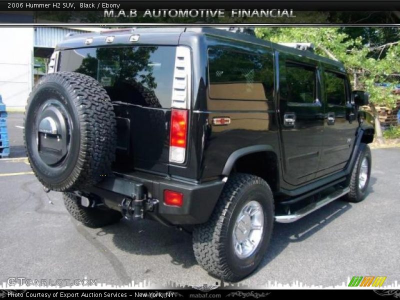 Black / Ebony 2006 Hummer H2 SUV
