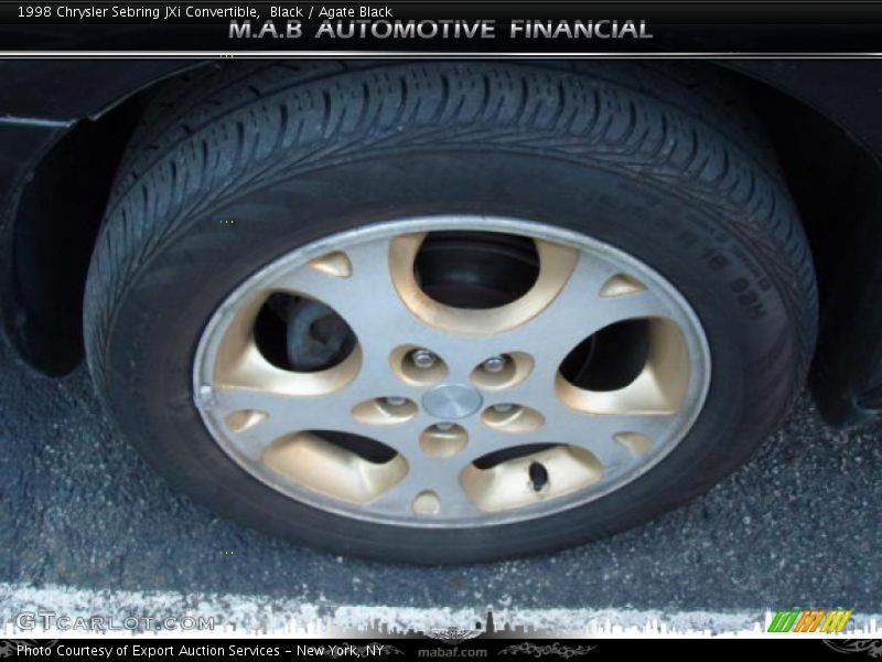 Black / Agate Black 1998 Chrysler Sebring JXi Convertible