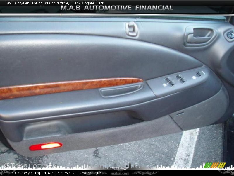 Black / Agate Black 1998 Chrysler Sebring JXi Convertible