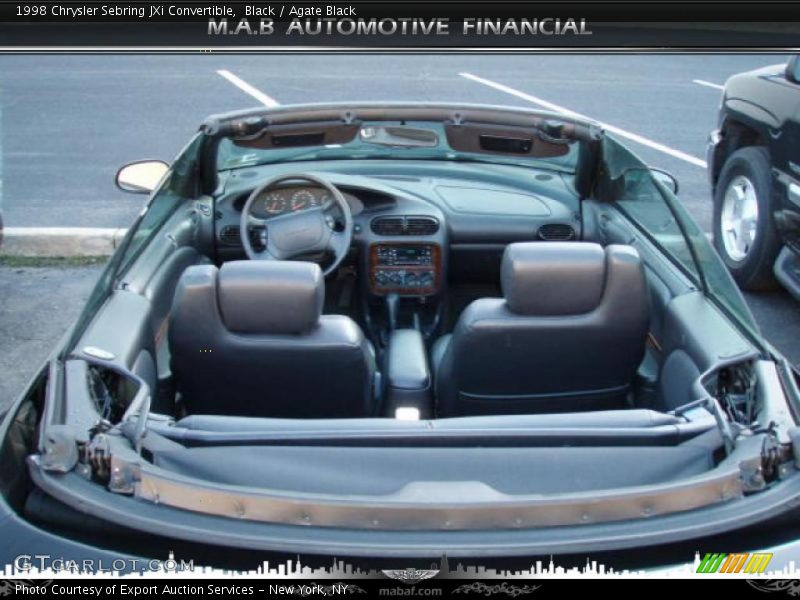 Black / Agate Black 1998 Chrysler Sebring JXi Convertible