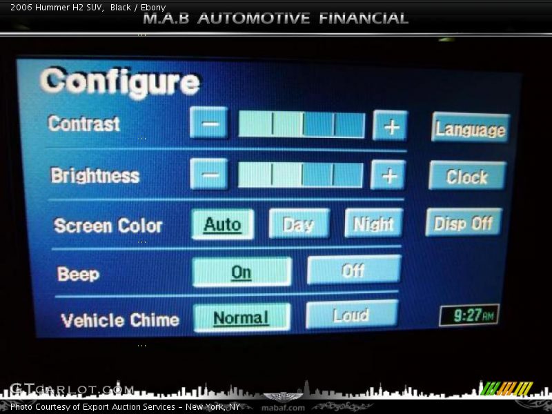 Black / Ebony 2006 Hummer H2 SUV