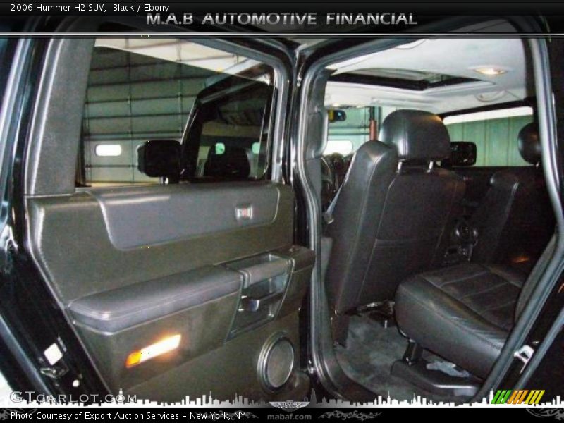 Black / Ebony 2006 Hummer H2 SUV