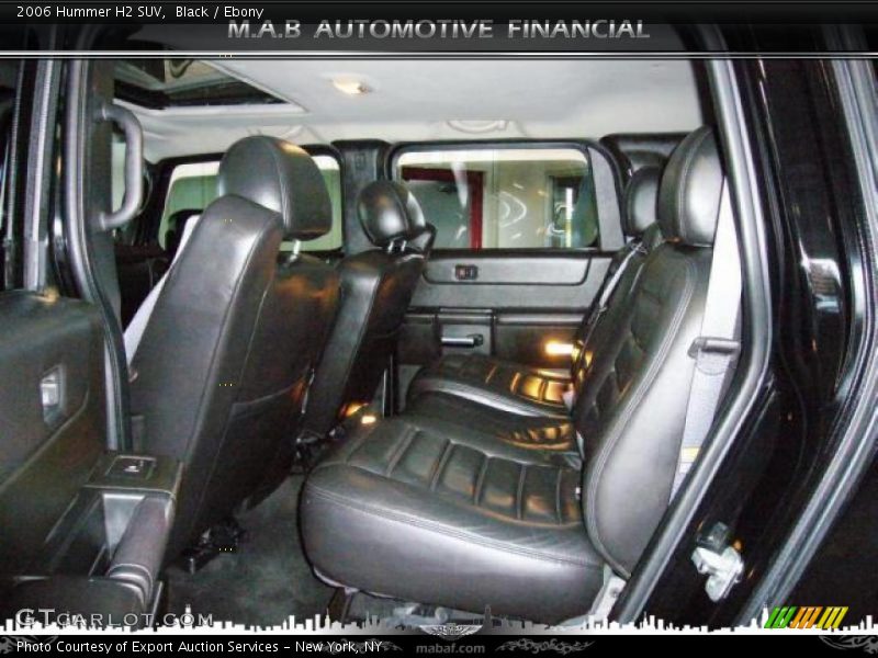 Black / Ebony 2006 Hummer H2 SUV