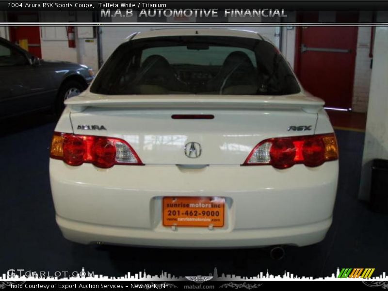 Taffeta White / Titanium 2004 Acura RSX Sports Coupe