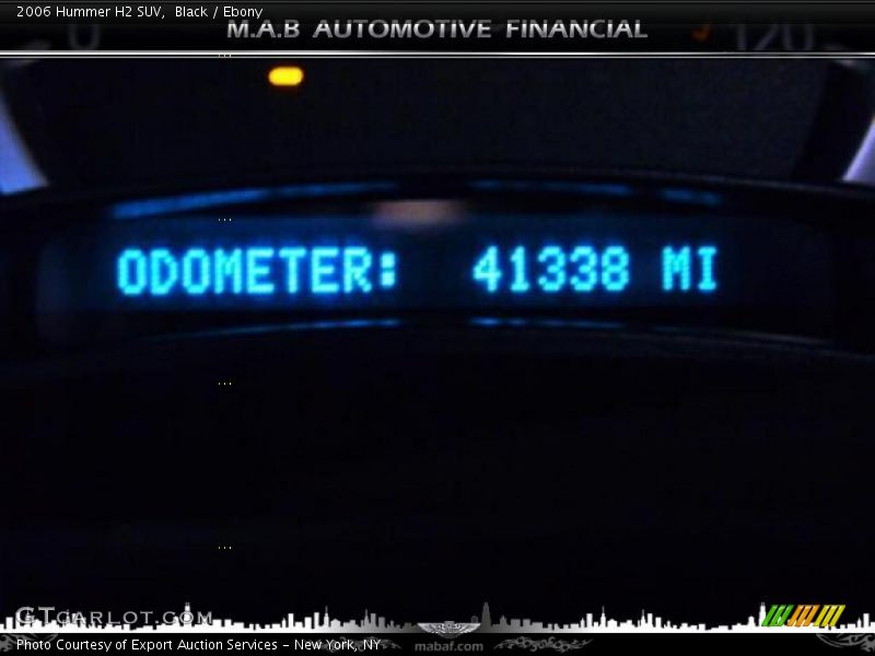 Black / Ebony 2006 Hummer H2 SUV