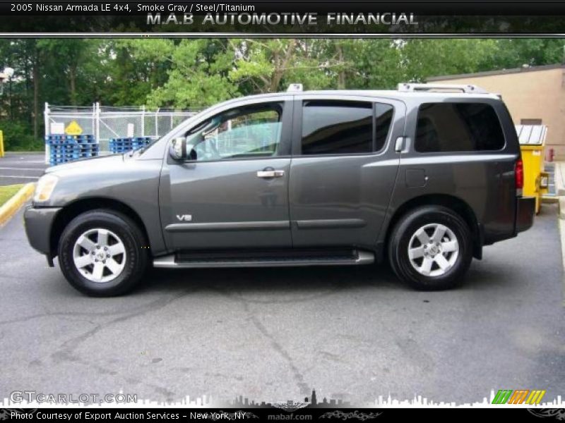 Smoke Gray / Steel/Titanium 2005 Nissan Armada LE 4x4