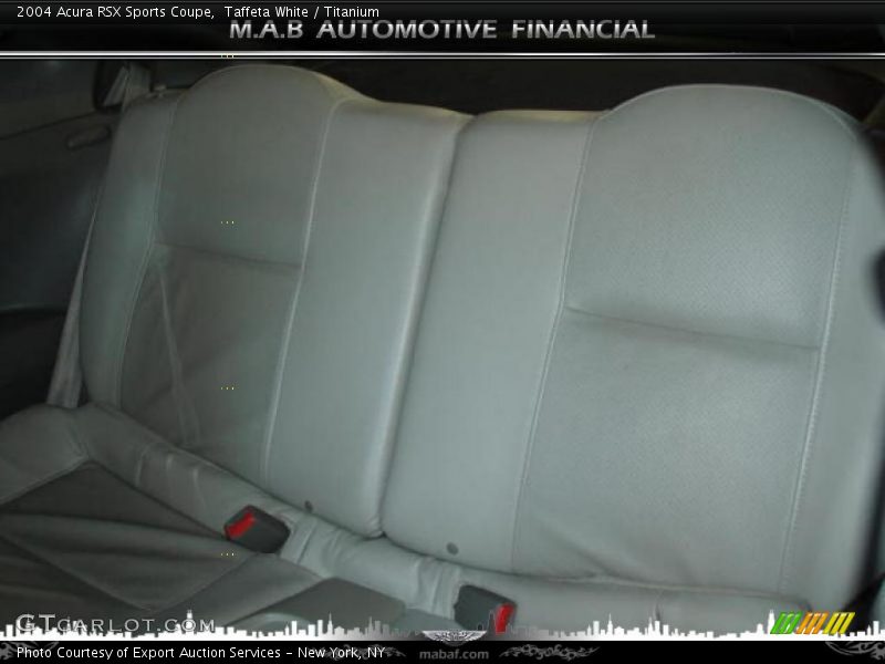 Taffeta White / Titanium 2004 Acura RSX Sports Coupe
