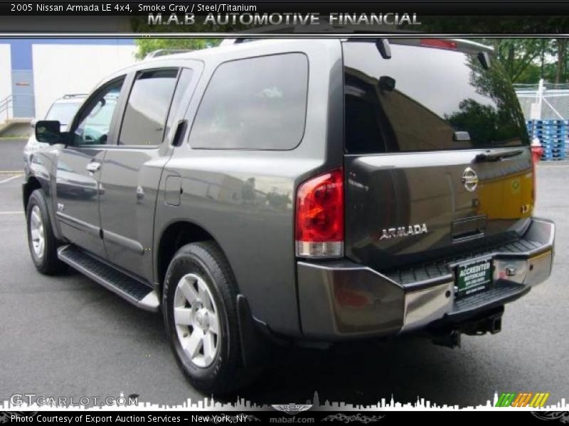Smoke Gray / Steel/Titanium 2005 Nissan Armada LE 4x4