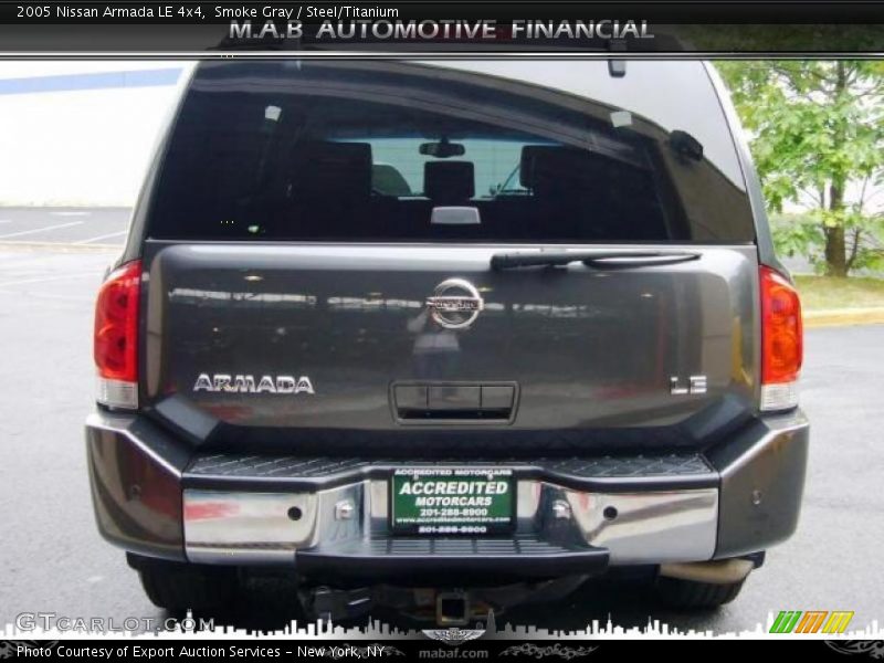 Smoke Gray / Steel/Titanium 2005 Nissan Armada LE 4x4