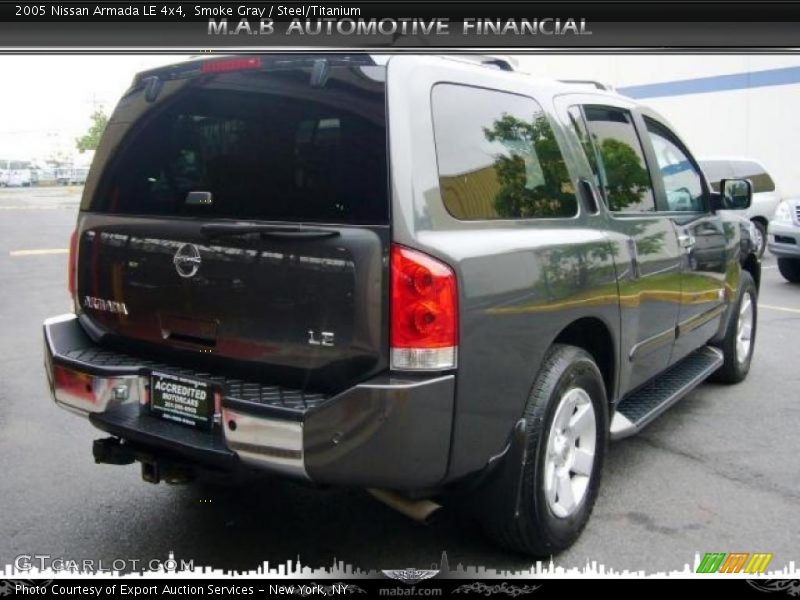 Smoke Gray / Steel/Titanium 2005 Nissan Armada LE 4x4