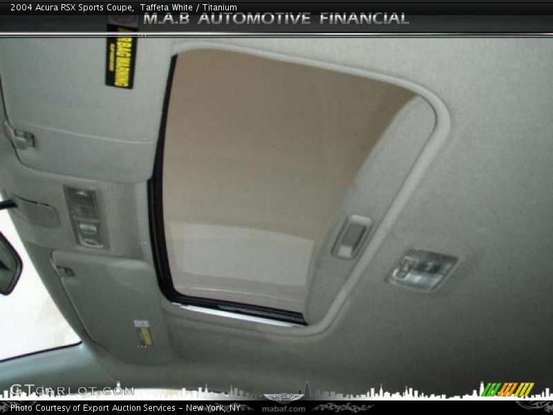 Taffeta White / Titanium 2004 Acura RSX Sports Coupe