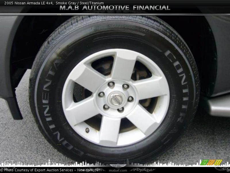Smoke Gray / Steel/Titanium 2005 Nissan Armada LE 4x4