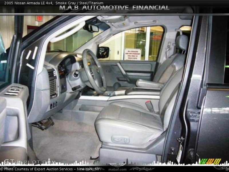 Smoke Gray / Steel/Titanium 2005 Nissan Armada LE 4x4
