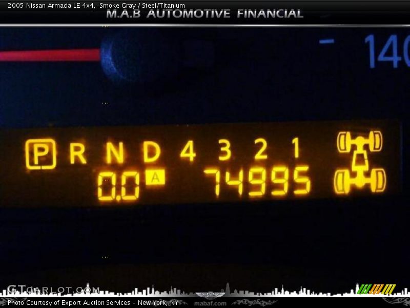Smoke Gray / Steel/Titanium 2005 Nissan Armada LE 4x4