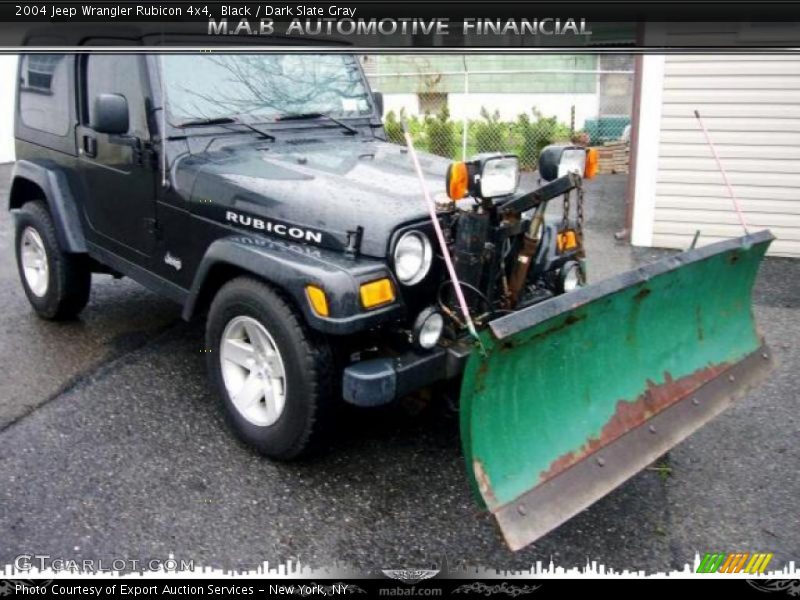 Black / Dark Slate Gray 2004 Jeep Wrangler Rubicon 4x4