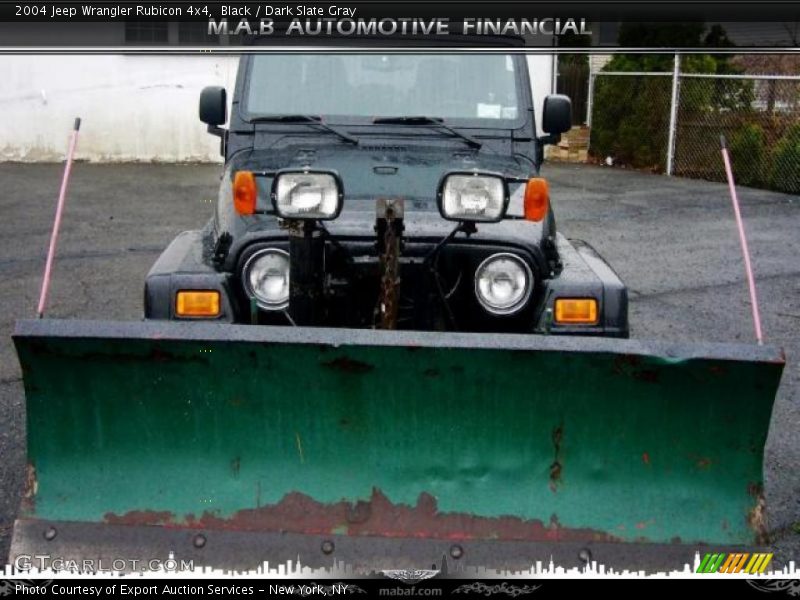 Black / Dark Slate Gray 2004 Jeep Wrangler Rubicon 4x4