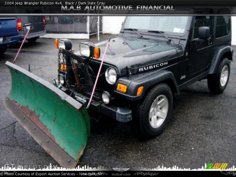 Black / Dark Slate Gray 2004 Jeep Wrangler Rubicon 4x4