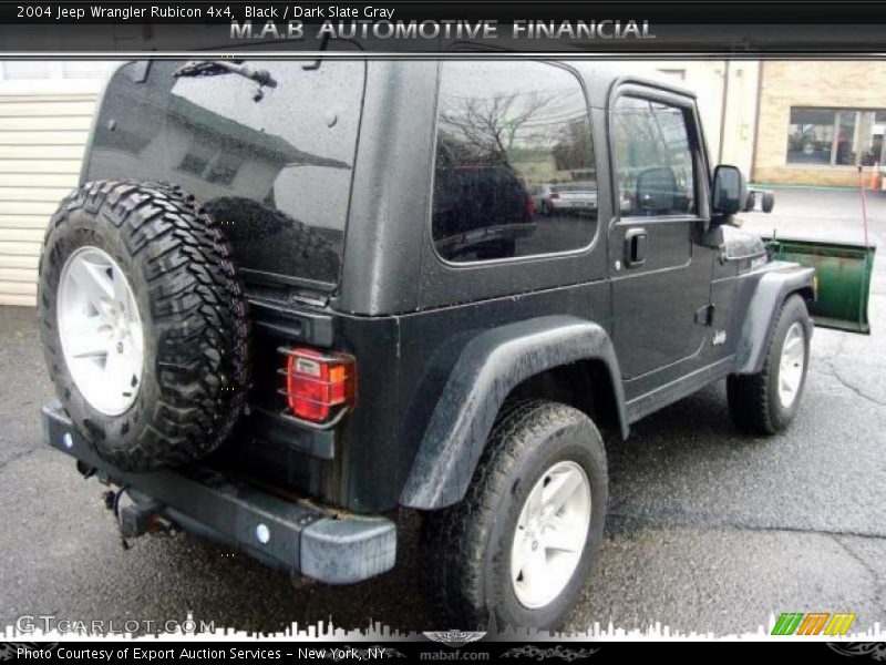 Black / Dark Slate Gray 2004 Jeep Wrangler Rubicon 4x4