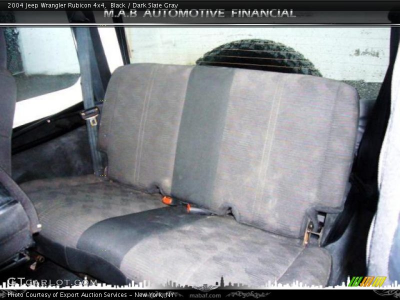 Black / Dark Slate Gray 2004 Jeep Wrangler Rubicon 4x4