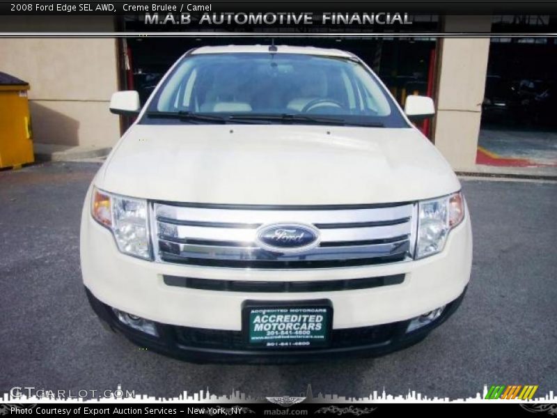 Creme Brulee / Camel 2008 Ford Edge SEL AWD
