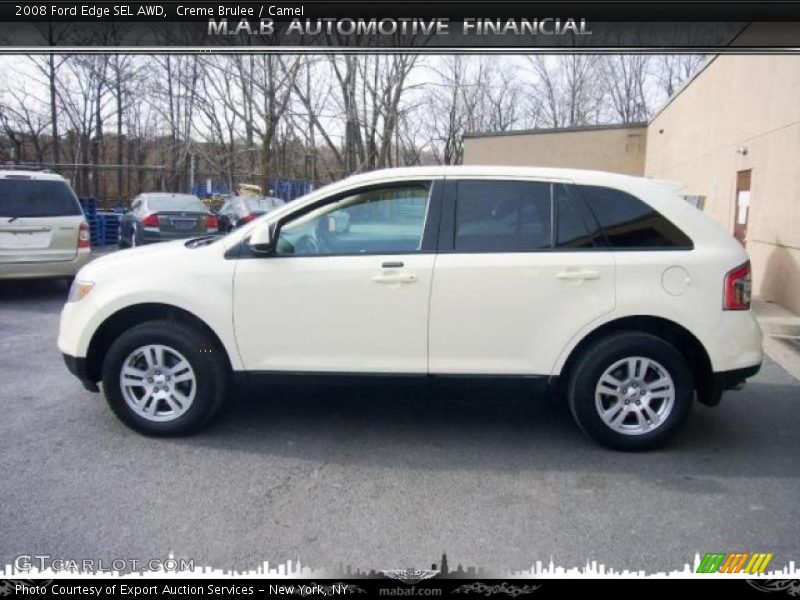 Creme Brulee / Camel 2008 Ford Edge SEL AWD