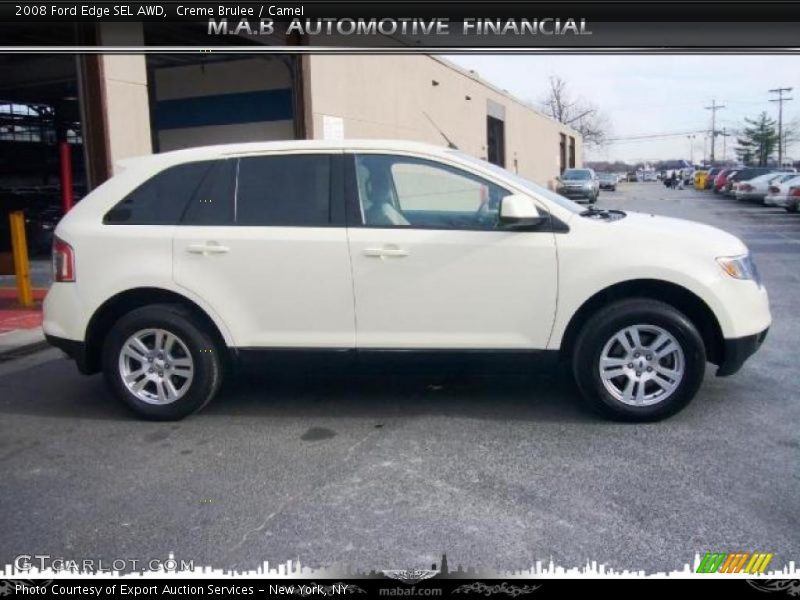 Creme Brulee / Camel 2008 Ford Edge SEL AWD