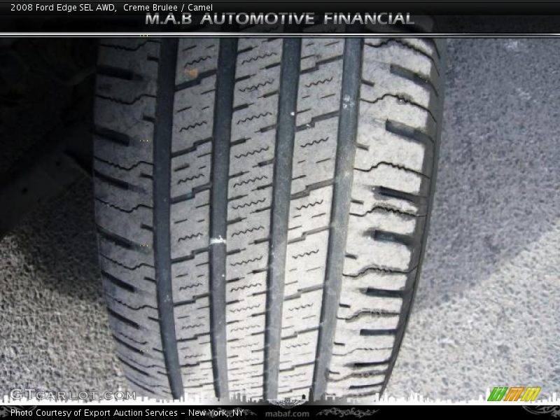 Creme Brulee / Camel 2008 Ford Edge SEL AWD