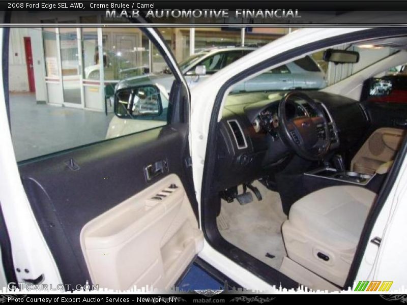 Creme Brulee / Camel 2008 Ford Edge SEL AWD