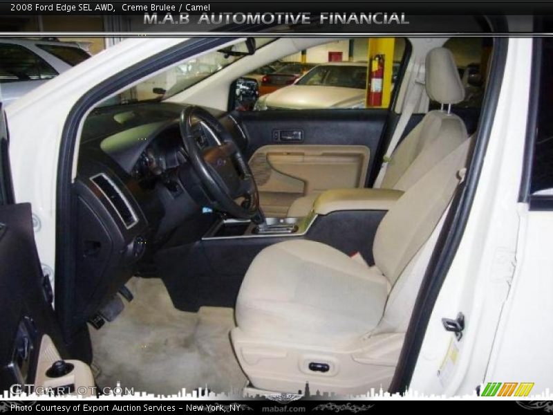 Creme Brulee / Camel 2008 Ford Edge SEL AWD