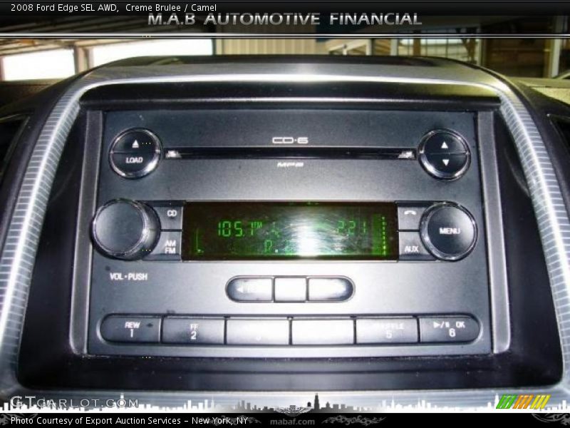 Creme Brulee / Camel 2008 Ford Edge SEL AWD