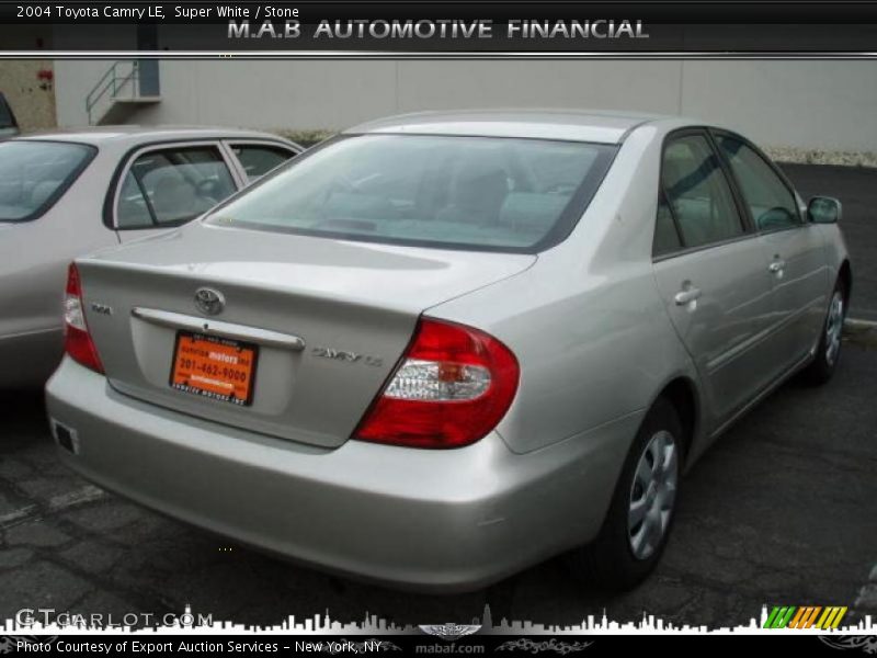 Super White / Stone 2004 Toyota Camry LE