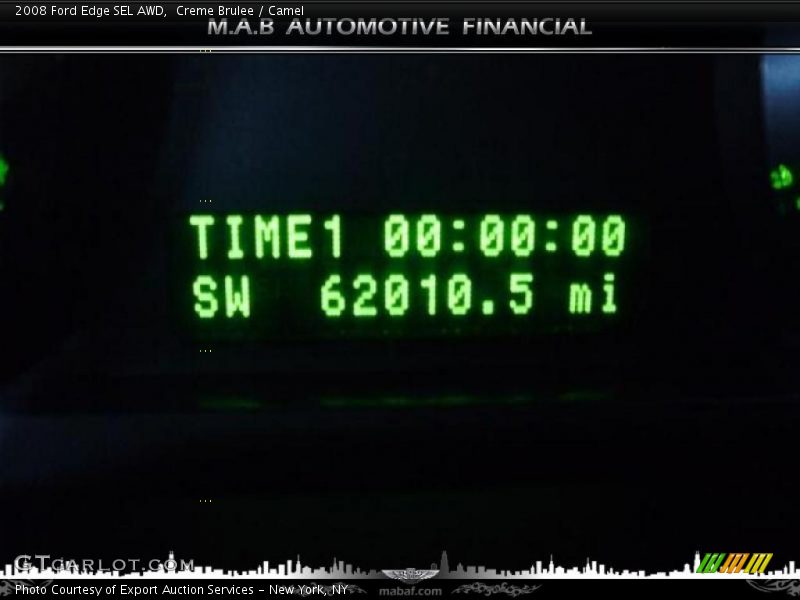 Creme Brulee / Camel 2008 Ford Edge SEL AWD