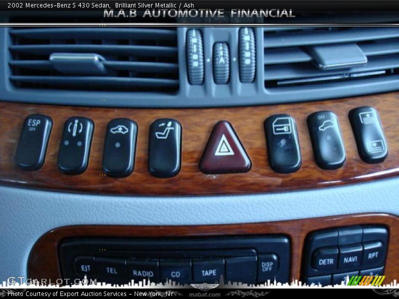 Brilliant Silver Metallic / Ash 2002 Mercedes-Benz S 430 Sedan