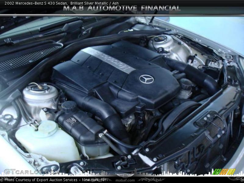 Brilliant Silver Metallic / Ash 2002 Mercedes-Benz S 430 Sedan