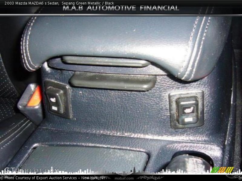 Sepang Green Metallic / Black 2003 Mazda MAZDA6 s Sedan
